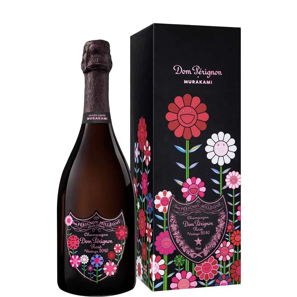 Dom Pérignon Limited Edition Takashi Murakami Rosé 2010 750mL