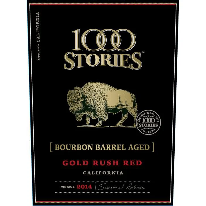 1000 Stories California Gold Rush Bourbon Barrel Aged Red Blend 750ml — 1000 Stories
