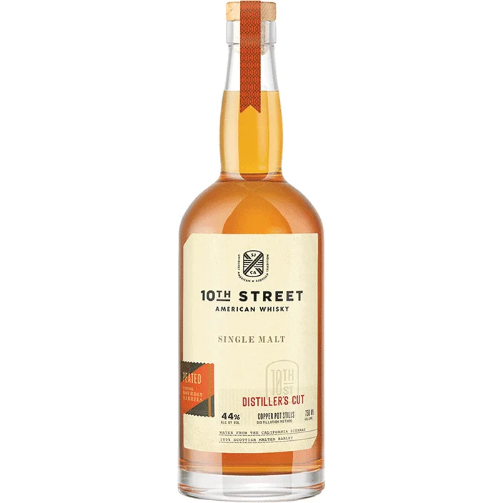 10th Street Peated Single Malt Distillers Cut American Whisky — 10th Street