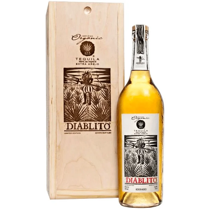123 Organic Tequila Diablito Extra Anejo — 123 Organic Tequila