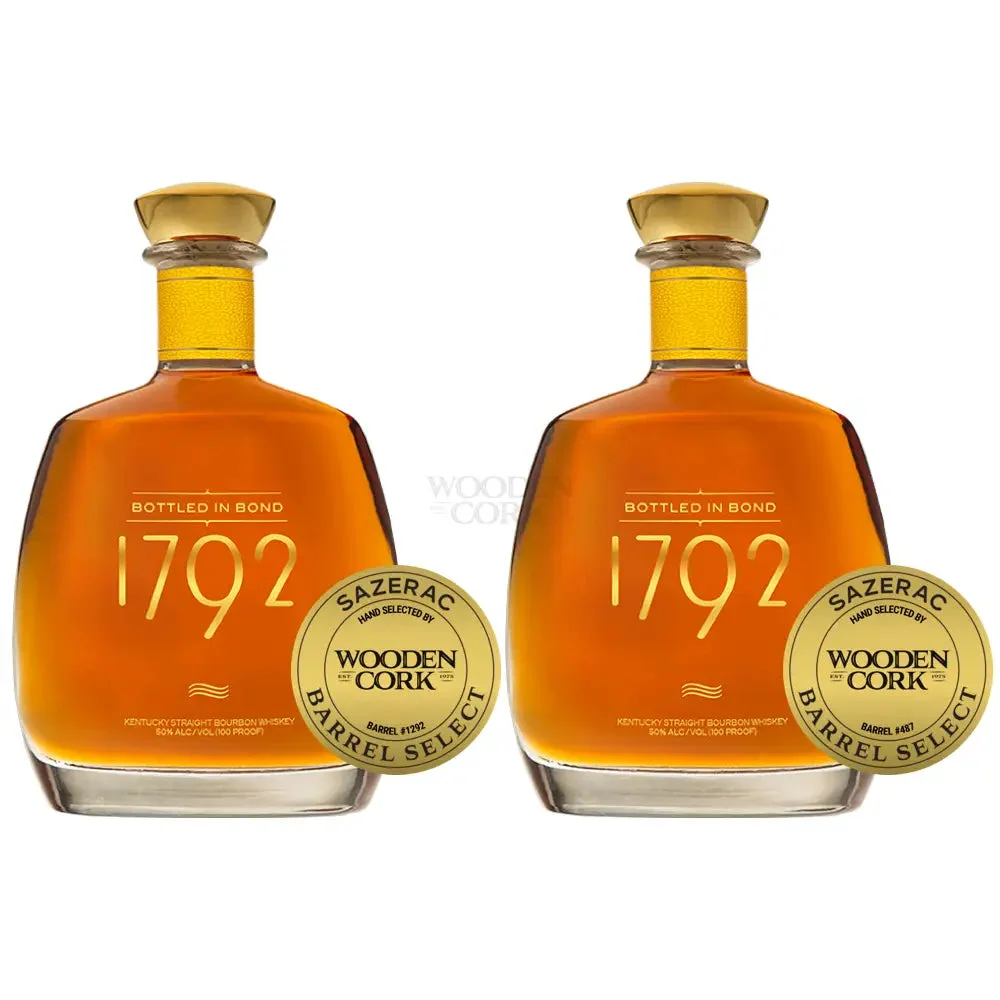 1792 Bottled in Bond Wooden Cork Barrel Select Duo Bundle — 1792