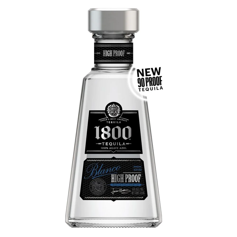 1800 High Proof Blanco Tequila 375mL — 1800