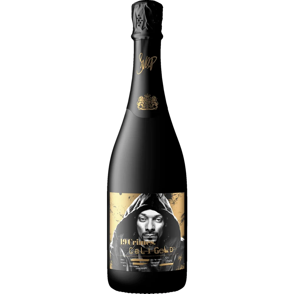 19 Crimes Snoop Cali Gold Sparkling Wine — 19 Crimes
