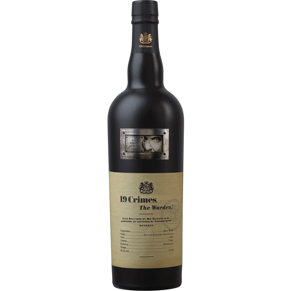 19 Crimes South Eastern Australia Warden Red Blend 750ml — 19 Crimes