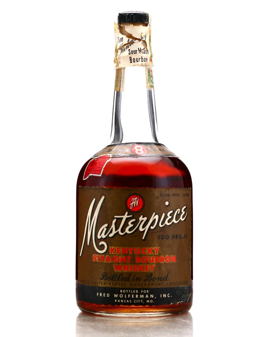 1947 Stitzel Weller Masterpiece Bottled in Bond 8 Year Old 100 Proof Bourbon Whiskey 750ml — Stitzel Weller