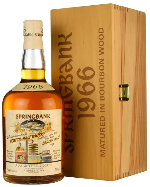 1966 Springbank Local Barley Bourbon Cask 499 Single Malt Scotch Whisky 750ml — Springbank