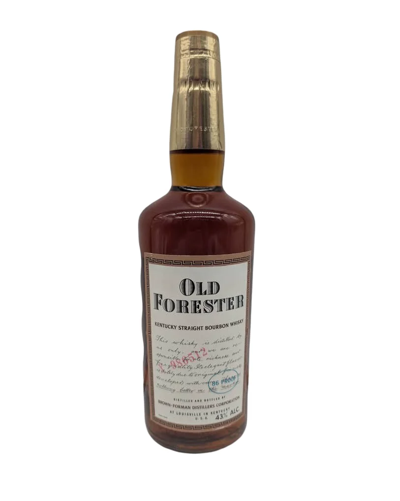 1968 Old Forester Kentucky Straight Bourbon Whiskey — Old Forester