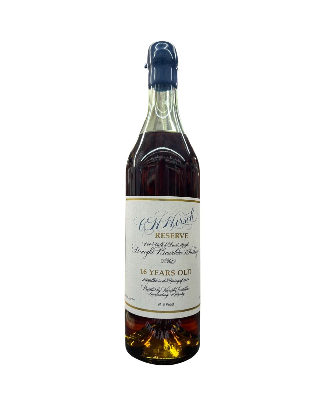 1974 A.H. Hirsch Reserve 16 Year Old Straight Bourbon Whiskey 750ml — A.H. Hirsch