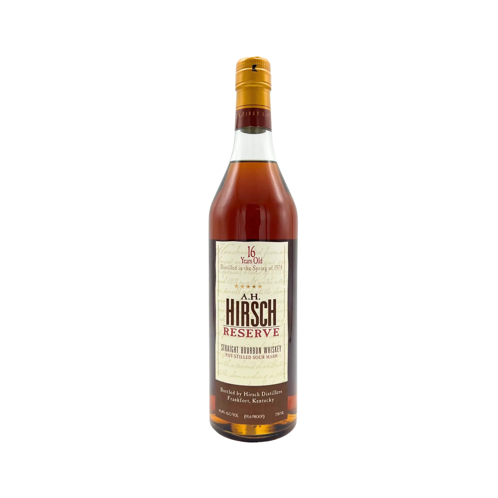 1974 AH Hirsch Reserve 16 Year - Gold Foil — AH Hirsch