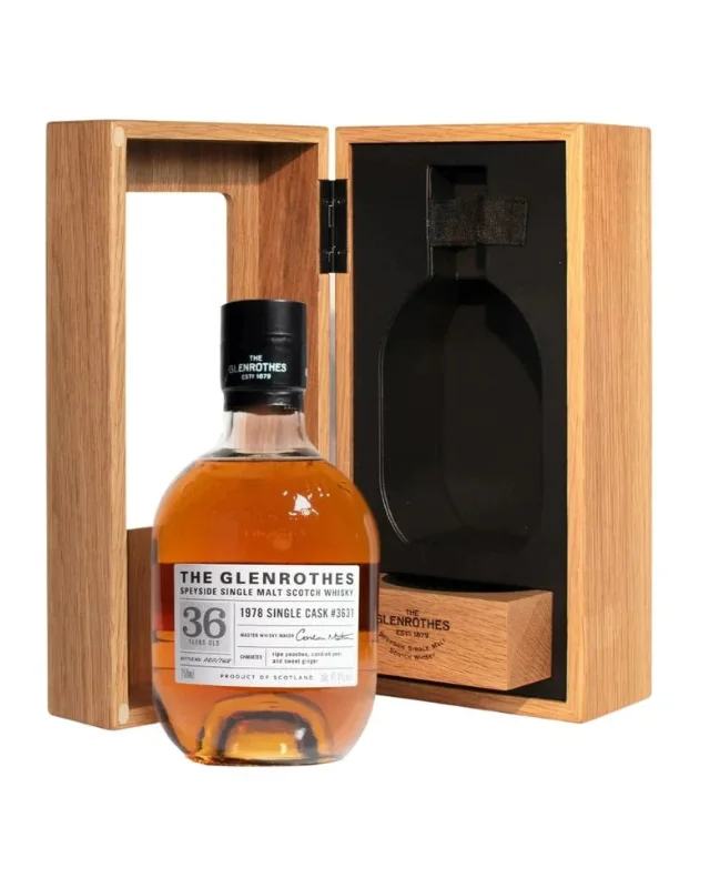 1978 Glenrothes 36 Year Old Single Malt Scotch Whisky — Glenrothes