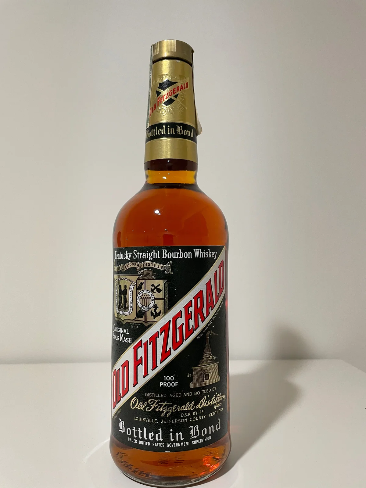 1980s Old Fitzgerald - Stitzel Weller — Old Fitzgerald