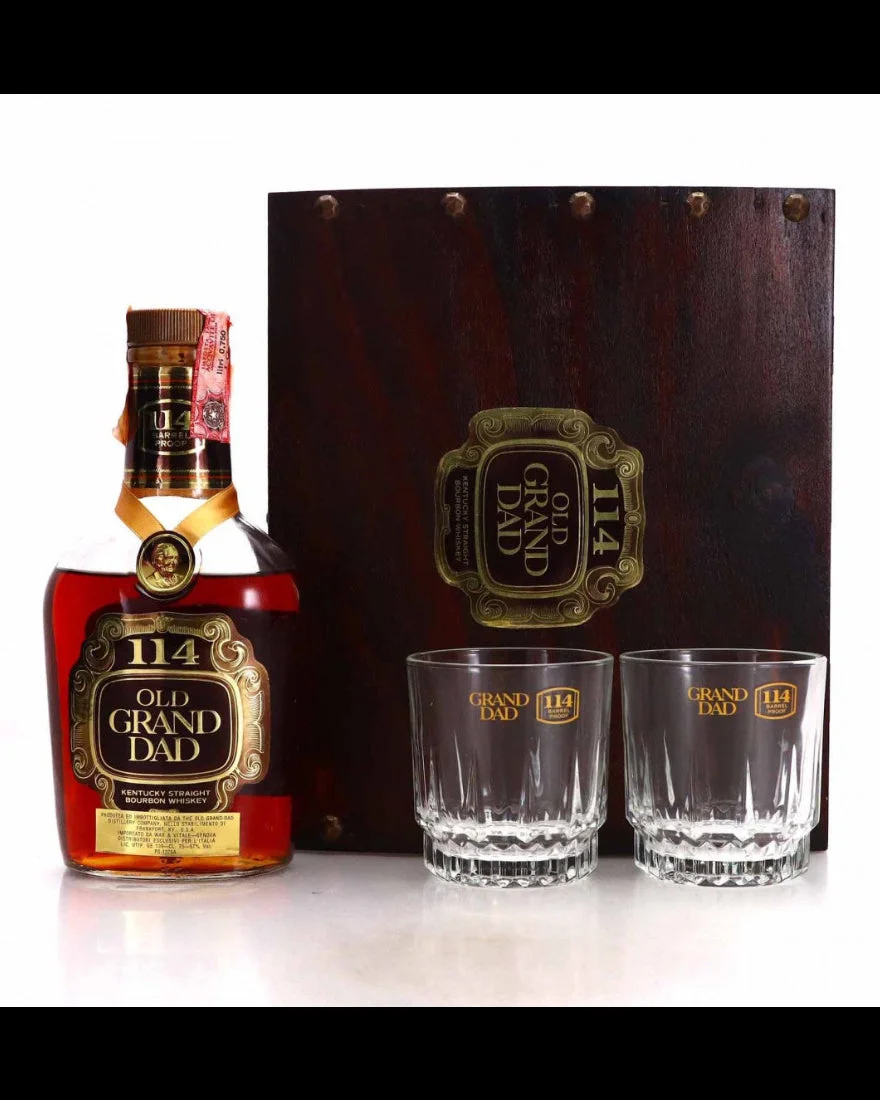 1981 Old Grand Dad Gift Pack Lot No.7 Bourbon Whiskey — Old Grand Dad