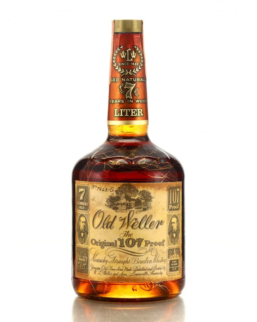 1982 Stitzel Weller Old Weller Original 107 Proof 7 Year Old Bourbon Whiskey 1Lt — Stitzel Weller