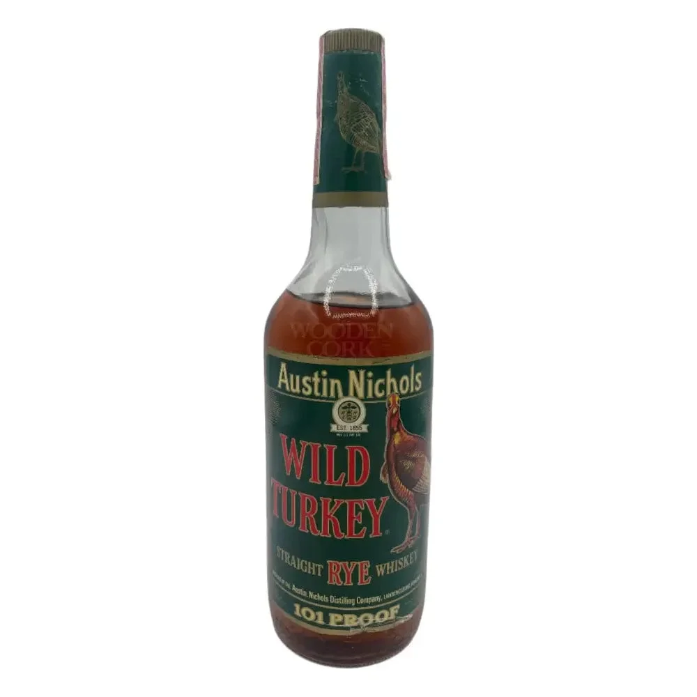 1984 Wild Turkey Christmas Rye Whiskey - 101 Proof Distilled in Pennsylvania — Wild Turkey