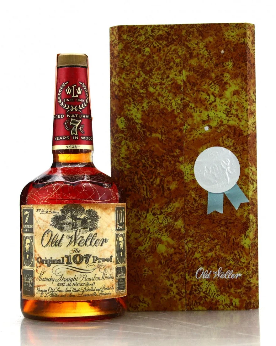 1989 Stitzel Weller W. L. Weller Old Weller Original 107 Proof 7 Year Old Bourbon Whiskey 750ml — Stitzel Weller