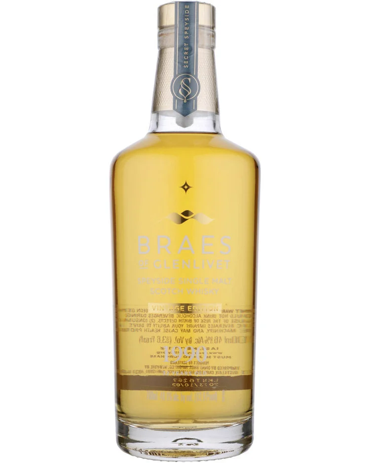 1990 Secret Speyside Braes of Glenlivet Vintage Edition 32 Year Old Single Malt Scotch Whisky 700ml — Secret Speyside