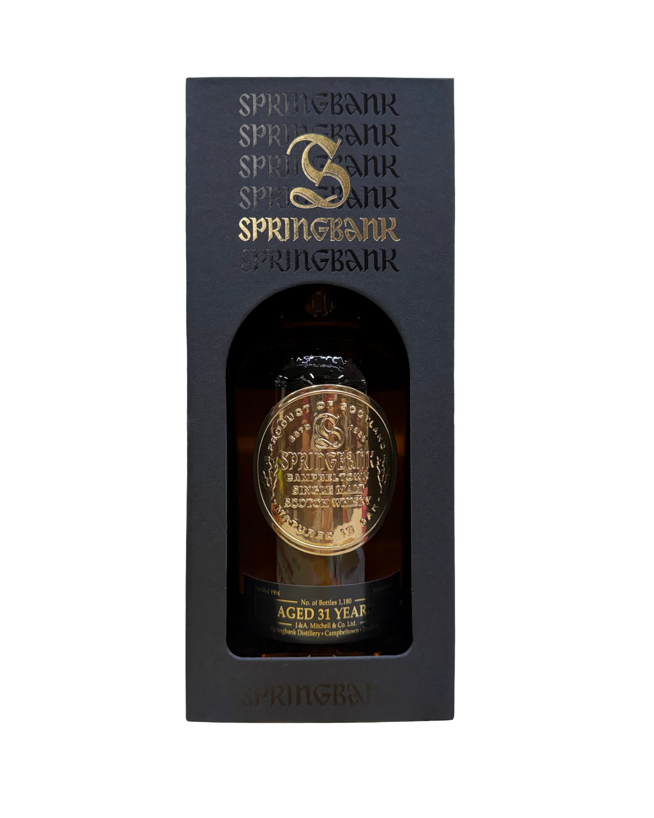 1994 Springbank 31 Year Old Vintage 2026 Release Cask Strength Single Malt Scotch Whisky 700ml — Springbank
