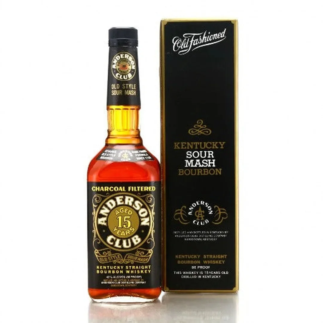 1996 Anderson Club 15 Year Old Kentucky Straight Bourbon Whiskey 750ml — Anderson Club