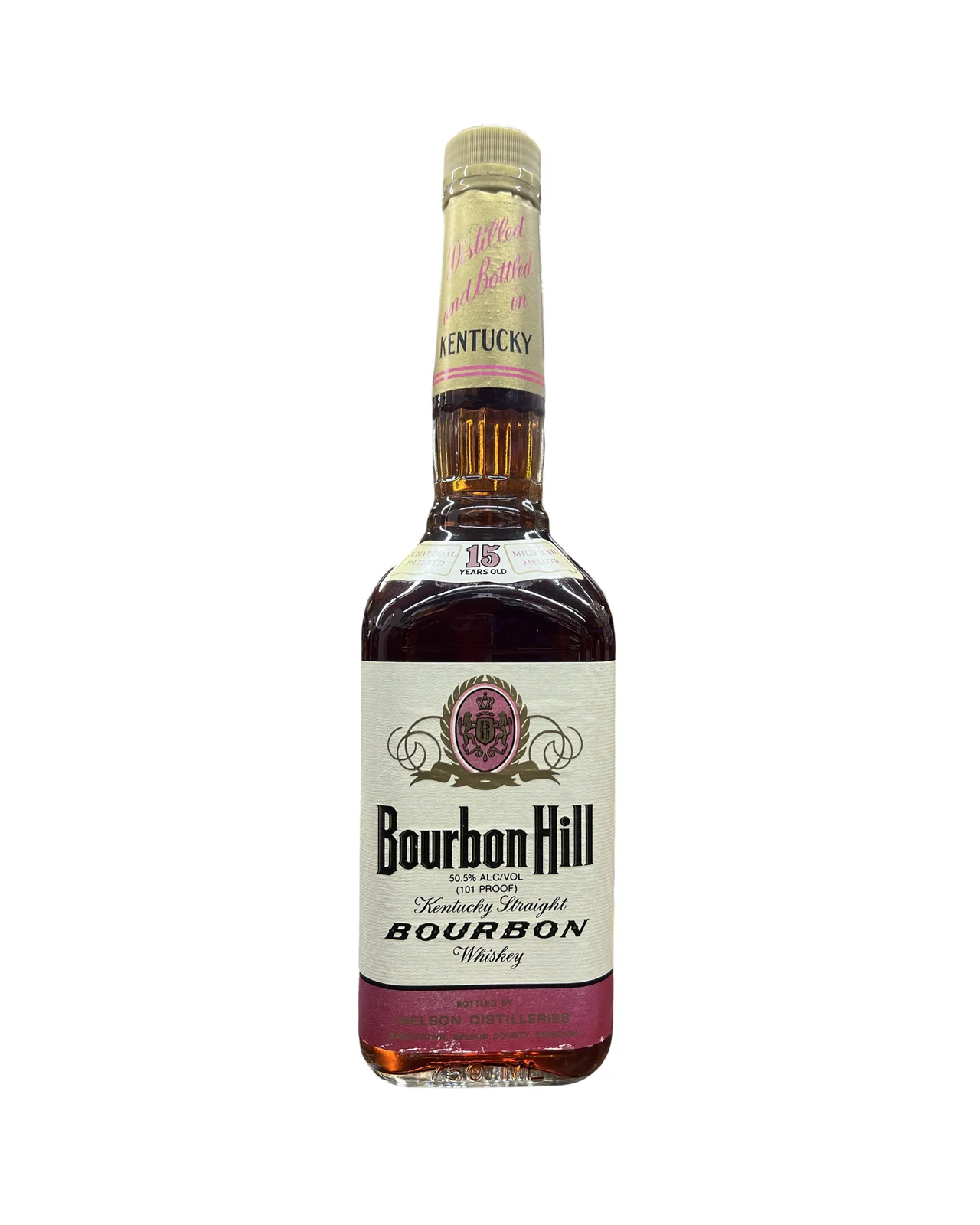 1996 Bourbon Hill 15 Year Old Kentucky Straight Bourbon Whiskey — Bourbon Hill
