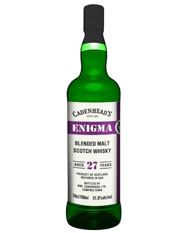 1997 Cadenhead's Enigma 27 Year Old Blended Malt Scotch Whisky — Cadenhead's