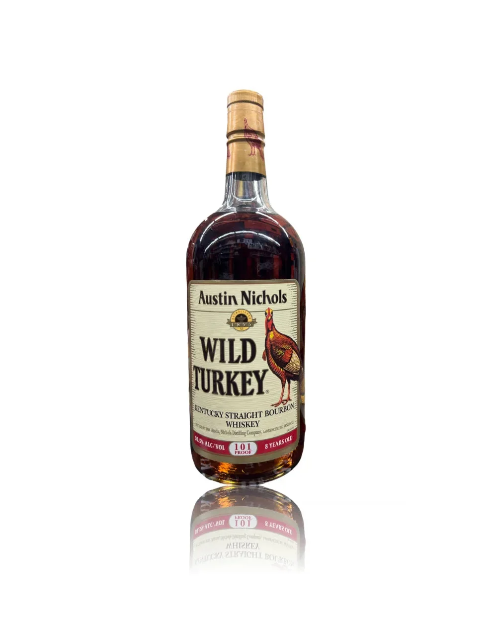 1997 Wild Turkey 8 Year Old Kentucky Straight Bourbon Whiskey 1.14Lt — Wild Turkey