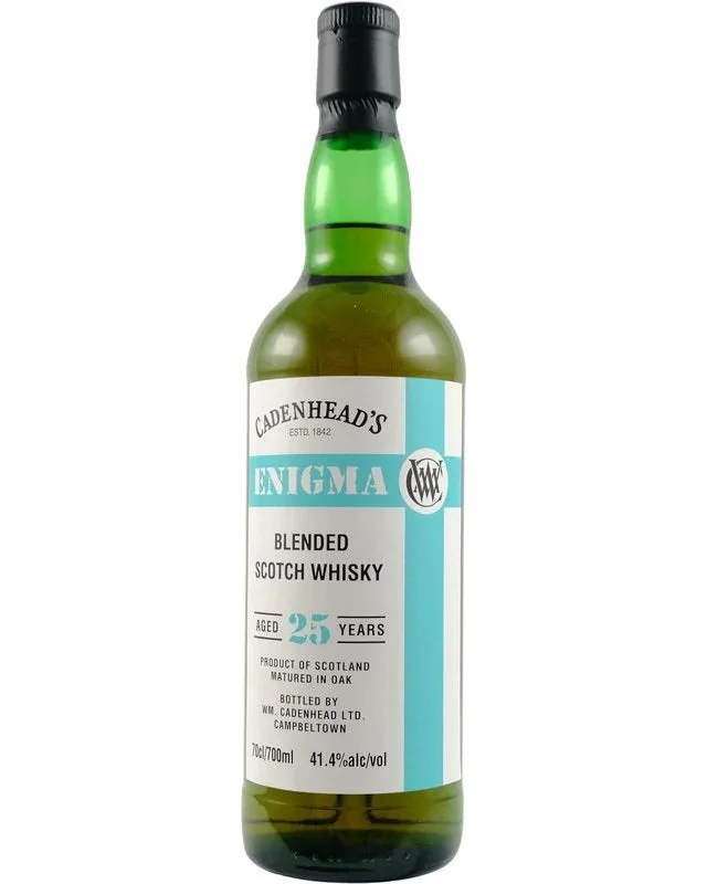 1998 Cadenhead's Enigma 25 Year Old Refill Sherry Matured Blended Scotch Whisky 700ml — Cadenhead's