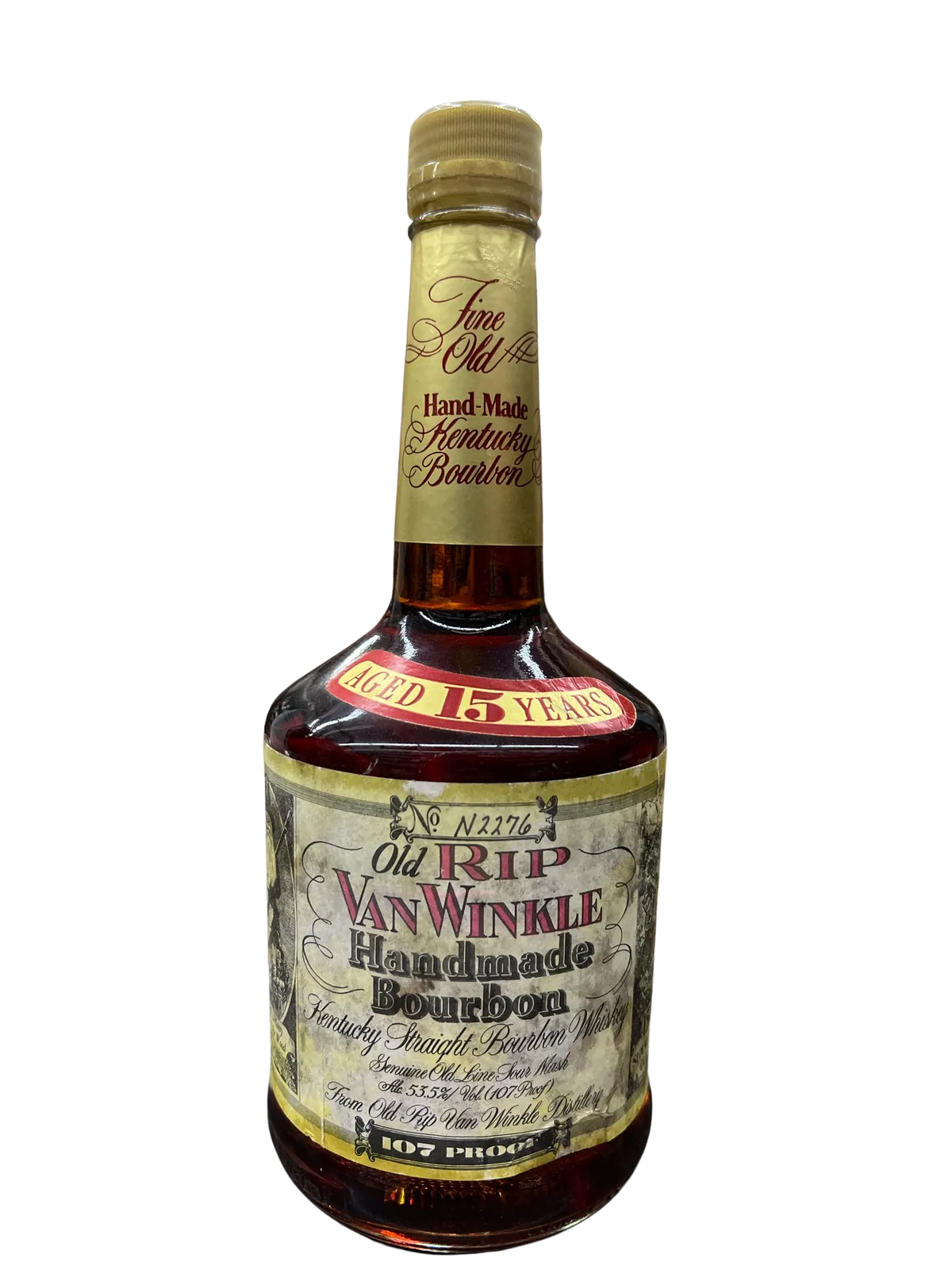 2002 Old Rip Van Winkle Pappy Van Winkle's Family Reserve 15 Year Old Kentucky Straight Bourbon Whiskey 750ml — Pappy Van Winkle
