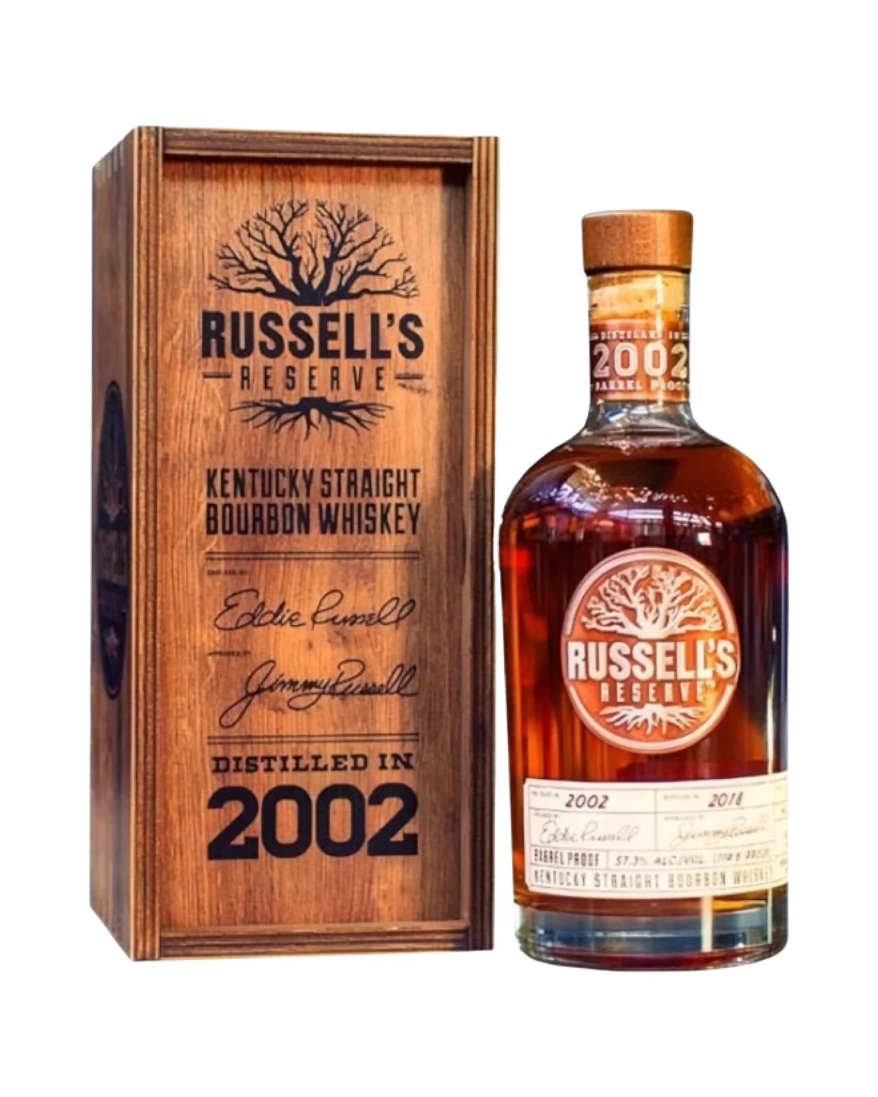 2002 Russell's Reserve Single Barrel Kentucky Straight Bourbon Whiskey 750ml — Russell's Reserve