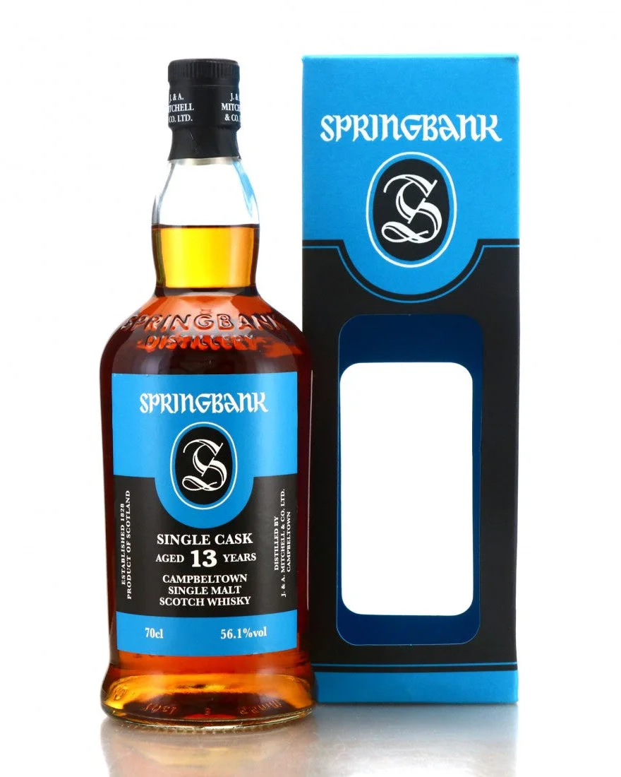2003 Springbank 13 Year Old Fresh Sherry Wood Matured Campbeltown Single Malt Scotch Whisky — Springbank