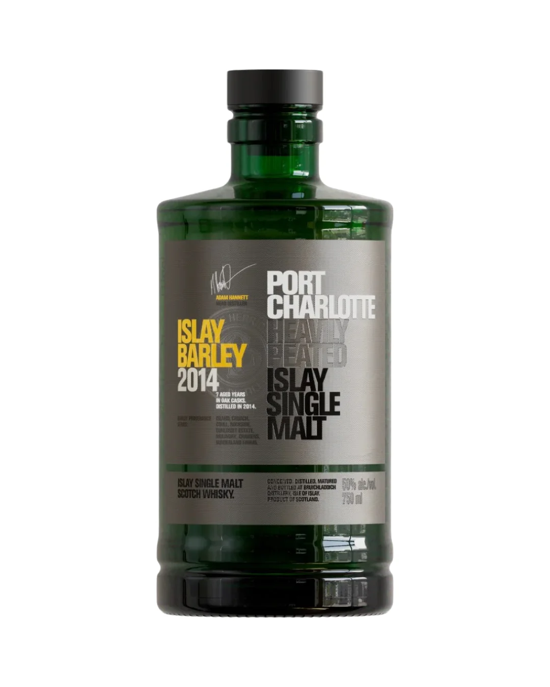 2014 Bruichladdich Port Charlotte IBHP Islay Barley Heavily Peated Vintage Single Malt Scotch Whisky 750ml — Bruichladdich