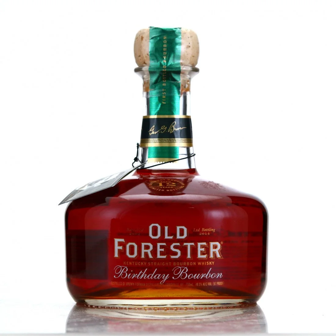 2014 Old Forester Birthday Bourbon Kentucky Straight Bourbon Whiskey — Old Forester