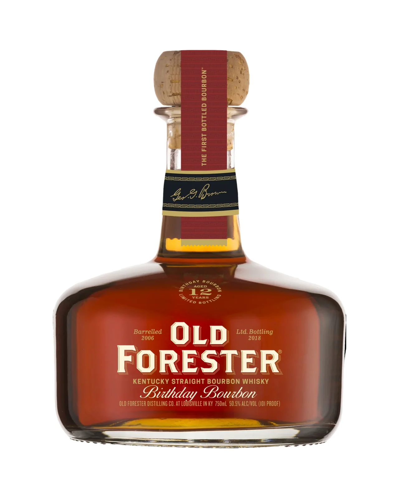 2018 Old Forester Birthday Bourbon Kentucky Straight Bourbon Whiskey 750ml — Old Forester