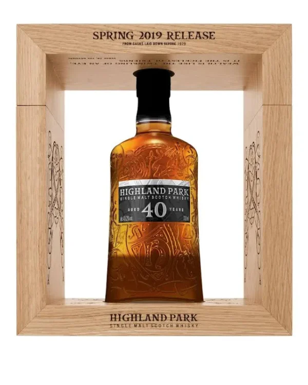 2019 Release Highland Park 40 Year Old Spring Single Malt Scotch Whisky 750ml — Highland Park
