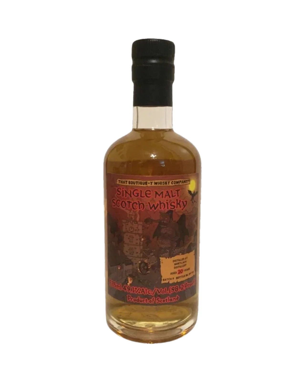 2019 That Boutique-y Company 20 Year Old Mortlach Batch 9 Release Single Malt Scotch Whiskey 375ml — That Boutique-y Whiskey Company