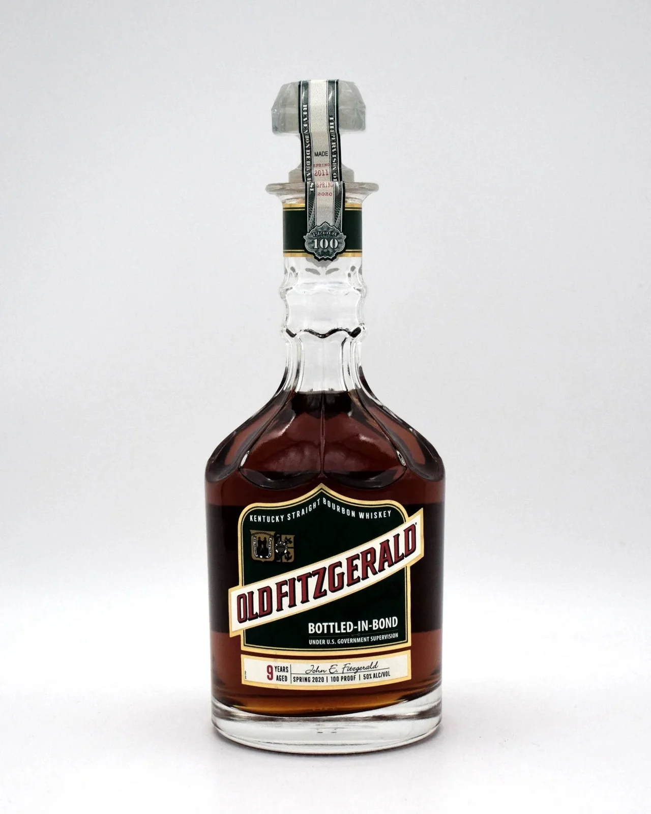2020 Old Fitzgerald Bottled in Bond 9 Year Old Kentucky Straight Bourbon Whiskey — Old Fitzgerald