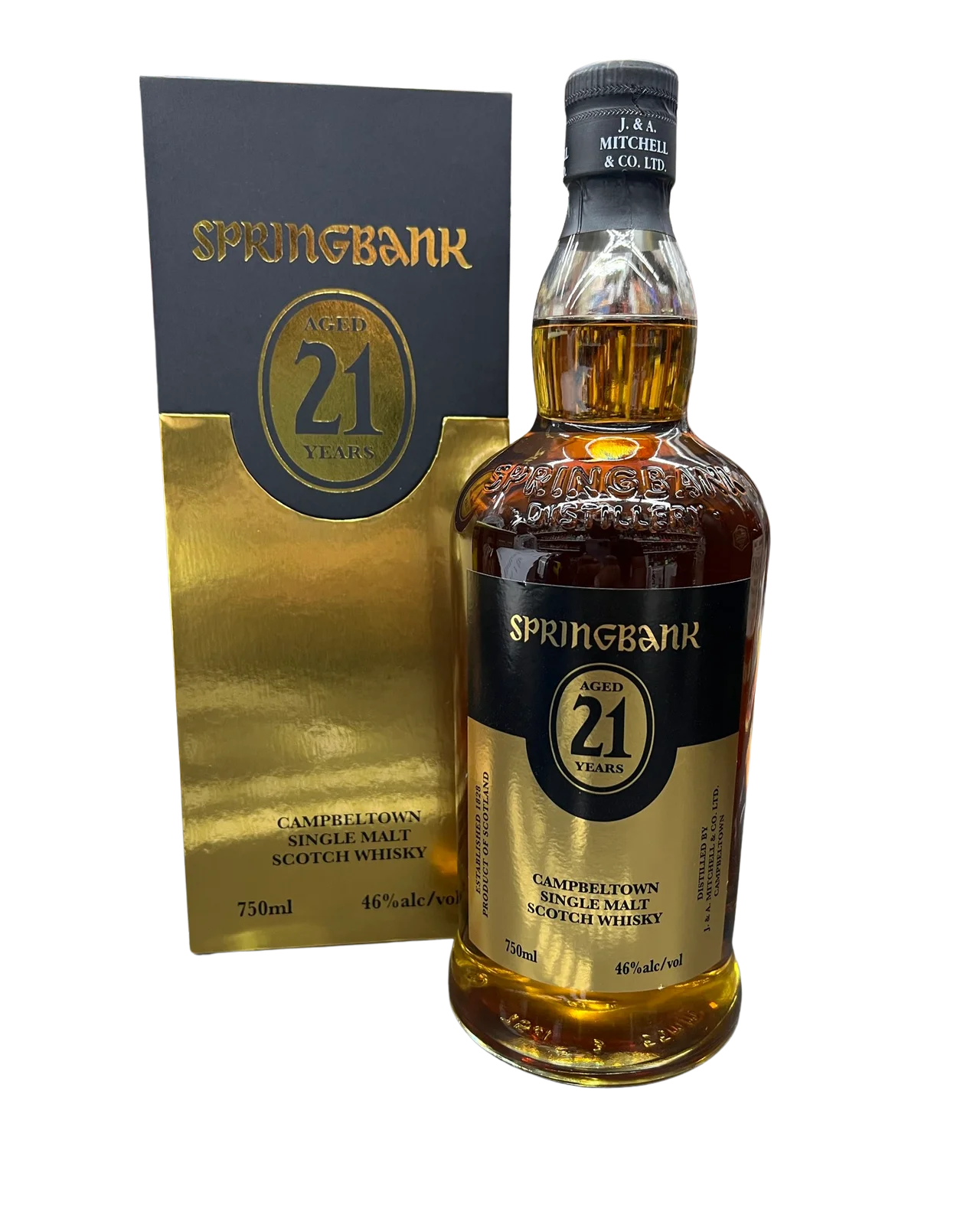 2022 Springbank 21 Year Old Single Malt Scotch Whisky — Springbank