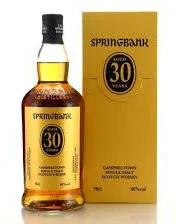 2022 Springbank 30 Year Old Single Malt Scotch Whisky 750ml — Springbank