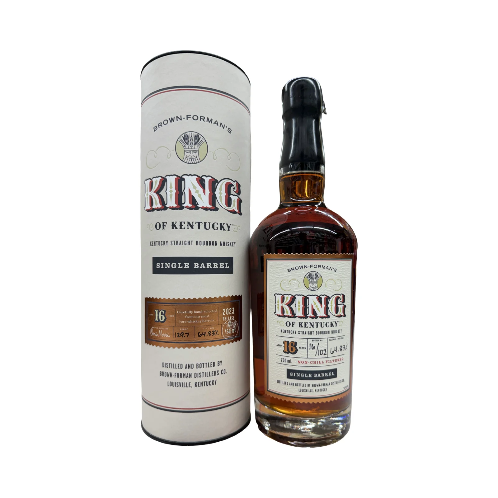 2023 Brown Formans King of Kentucky Single Barrel 17 Year Old 129.7 Proof Kentucky Straight Bourbon Whiskey — Brown Formans