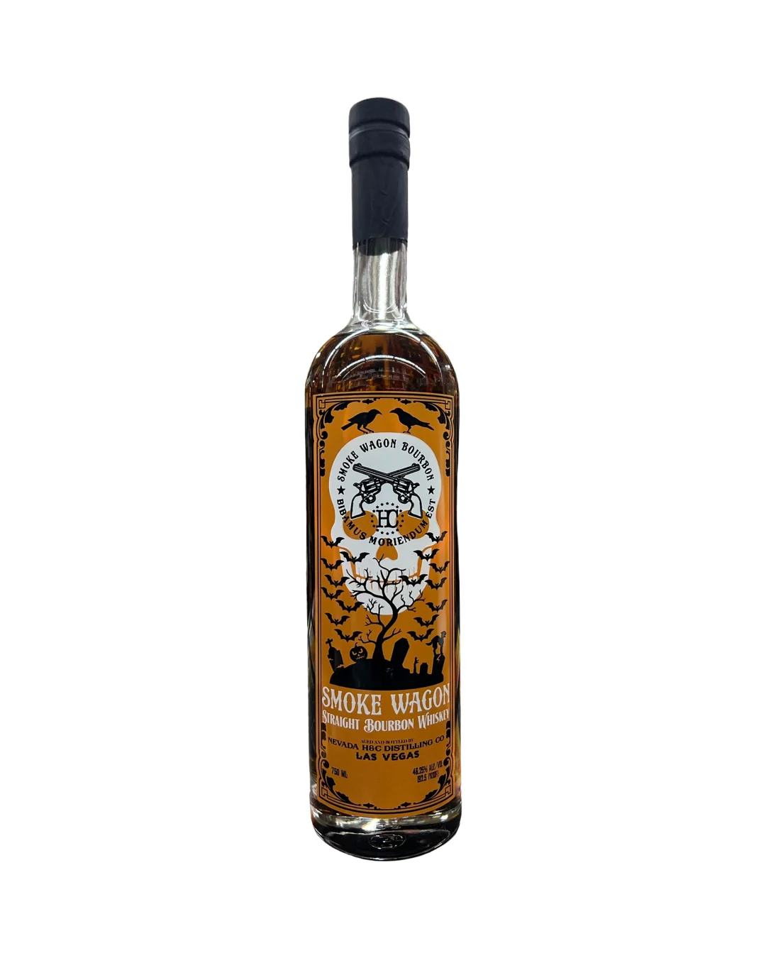 2023 Smoke Wagon Straight Bourbon Whiskey Halloween Glow in the Dark Edition 750ml — Smoke Wagon