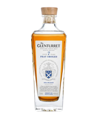 2024 Glenturret Peat Smoked 7 Year Old Single Malt Scotch Whisky 700ml — Glenturret