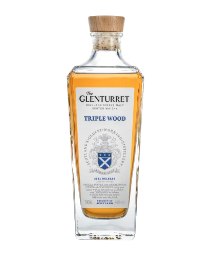 2024 Glenturret Triple Wood Single Malt Scotch Whisky 700ml — Glenturret