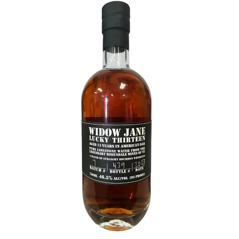 2025 Widow Jane Lucky Thirteen 13 Year Old Straight Bourbon Whiskey — Widow Jane