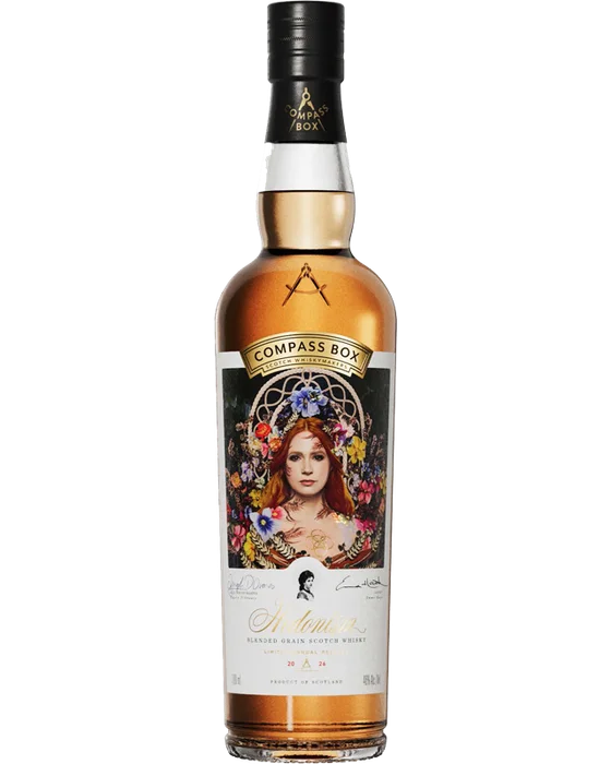 2026 Compass Box Hedonism Blended Grain Scotch Whisky 700ml — Compass Box