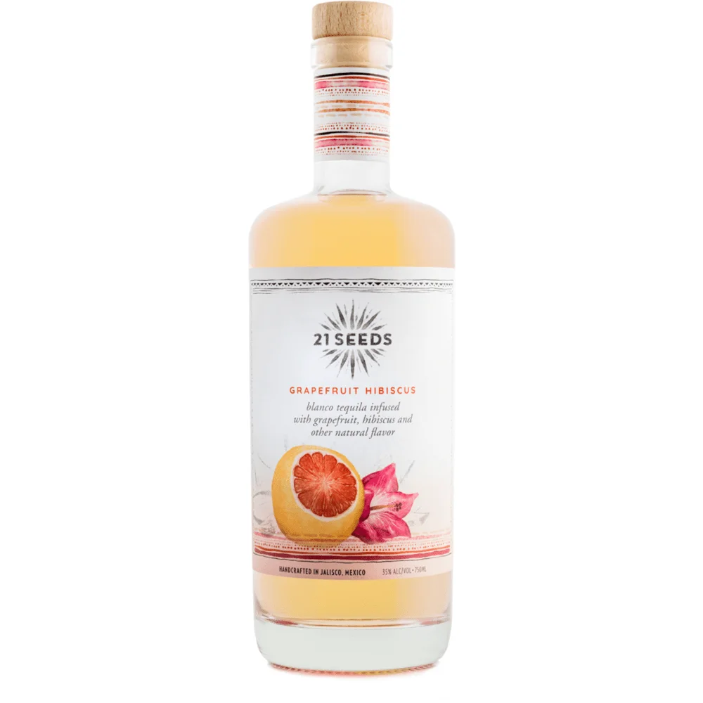 21 Seeds Grapefruit Hibiscus Tequila — 21 Seeds