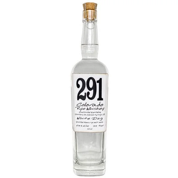 291 Colorado Rye Whiskey White Dog — Distillery 291