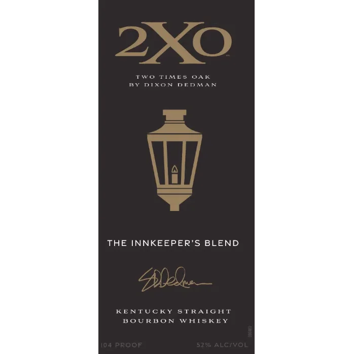2XO The Innkeeper's Blend Straight Bourbon Whiskey - By Dixon Dedman (750mL) — 2XO