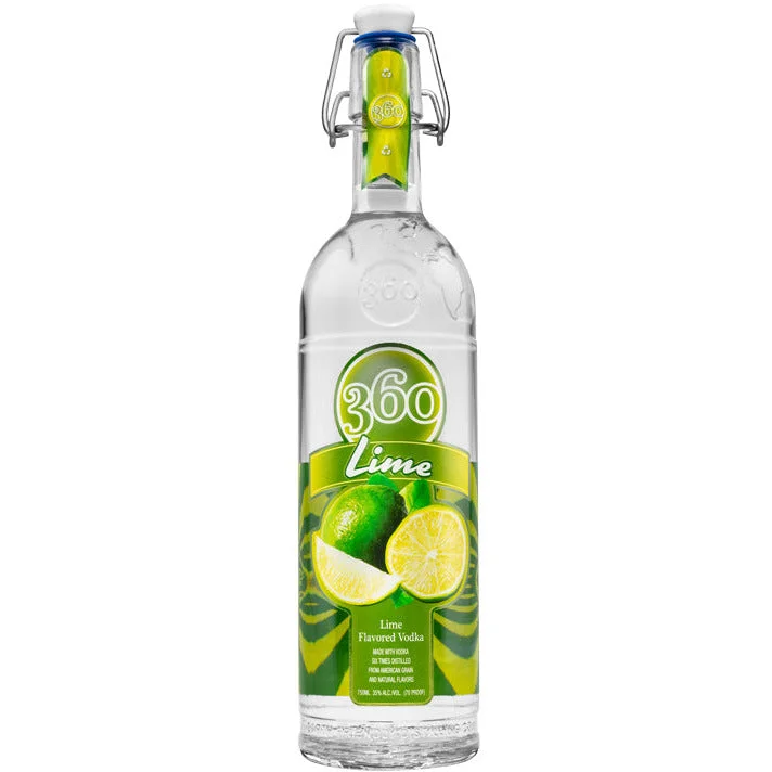 360 Vodka Lime Flavored Vodka — 360 Vodka