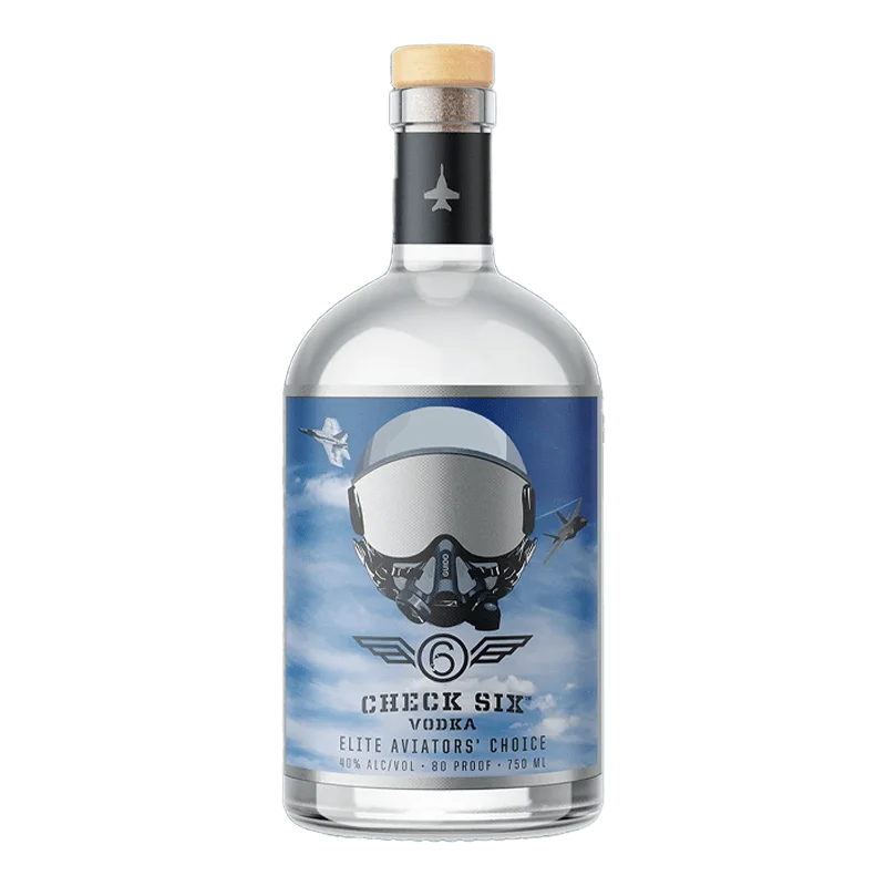 619 Check Six Vodka 750ml — 619