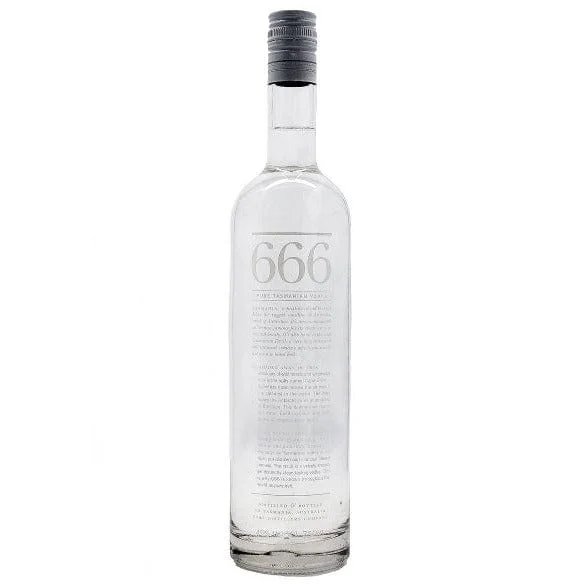 666 Pure Tasmanian Vodka — 666 Tasmanian