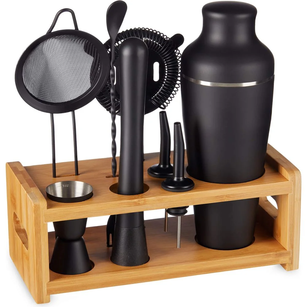 8-Piece Cocktail Shaker Set with Stand — Lemonsoda